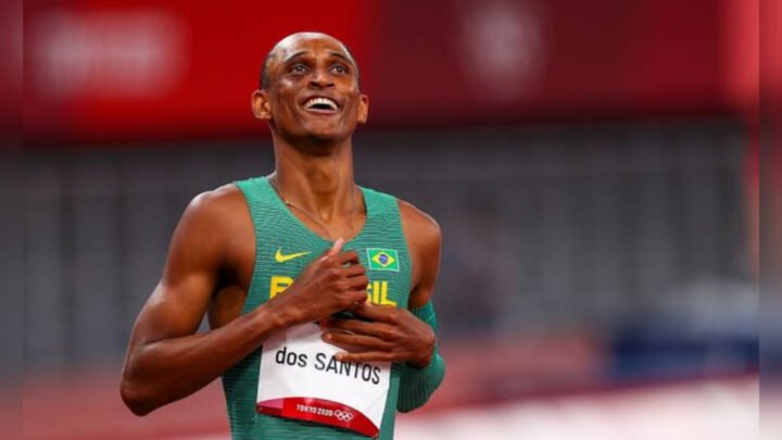 Alisson dos Santos consegue medalha de bronze para o Brasil nos 400m com barreiras
